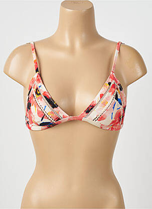 Haut de maillot de bain stretch haut triangles rose WATERCULT femme