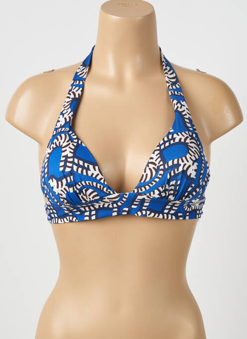 Haut de maillot de bain bleu PAIN DE SUCRE pour femme