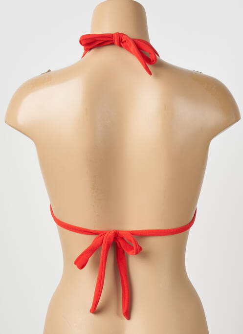 Haut de maillot de bain orange PAIN DE SUCRE pour femme