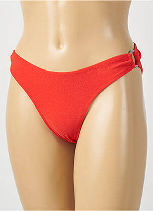 Bas de maillot de bain stretch culotte rouge PAIN DE SUCRE femme
