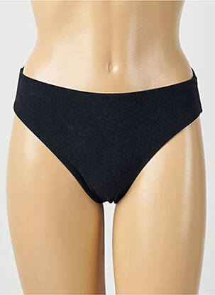 Bas de maillot de bain stretch culotte noir PAIN DE SUCRE femme