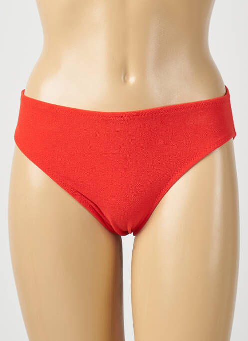 Bas de maillot de bain rouge PAIN DE SUCRE pour femme