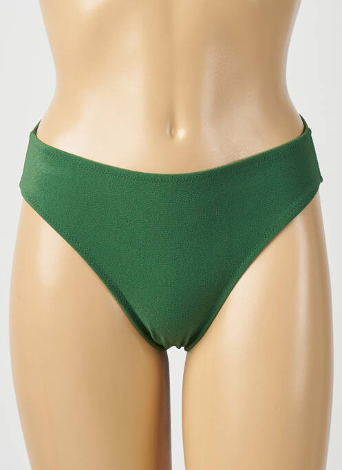 Bas de maillot de bain vert PAIN DE SUCRE pour femme