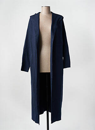Gilet manches longues stretch bleu YEST femme