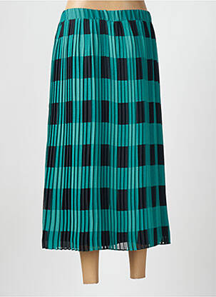 Jupe longue doublure vert YOEK femme