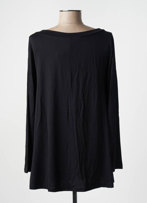 T-shirt manches longues manches longues noir AN II VITO femme