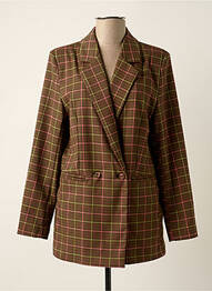 Blazer coupe cintrée marron PAKO LITTO femme