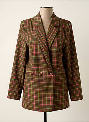 Blazer coupe cintrée marron PAKO LITTO femme