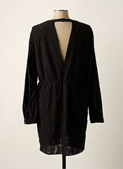 Robe courte noir SEE U SOON pour femme seconde vue