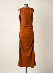 Robe longue orange AWARE BY VERO MODA pour femme seconde vue