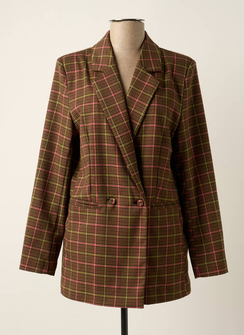 Blazer coupe cintrée marron PAKO LITTO femme
