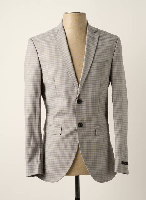 Blazer gris JACK & JONES pour homme