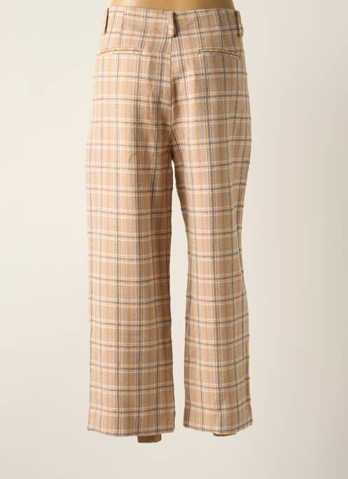 Pantalon 7/8 beige SEE U SOON pour femme