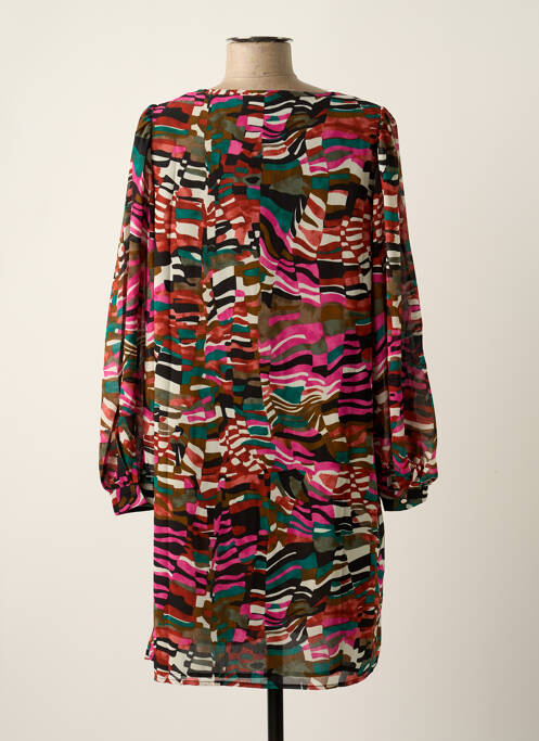 Robe courte rose VERO MODA pour femme