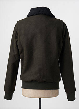 Manteau court col chemisier sans capuche vert JACK & JONES homme