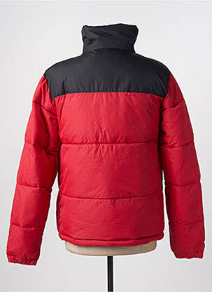 Doudoune poches sans capuche rouge SOLID homme