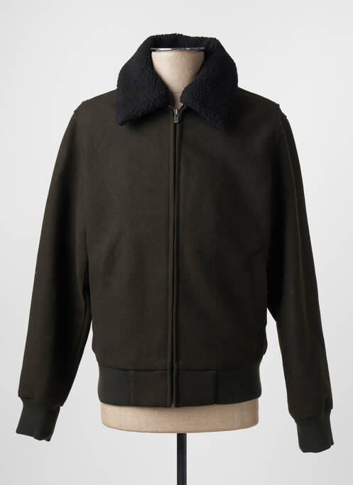 Manteau court vert JACK & JONES pour homme