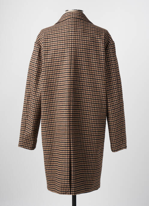 Manteau long marron JACK & JONES pour homme