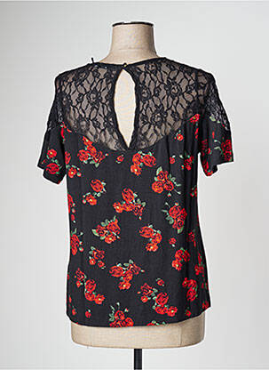 Top stretch manches courtes rouge PAUL BRIAL femme