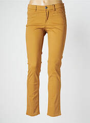 Pantalon slim jaune STARK pour femme seconde vue