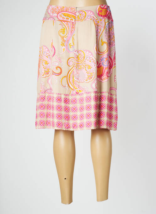 Jupe mi-longue rose BETTY BARCLAY pour femme