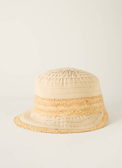 Chapeau beige CRAMBES pour femme