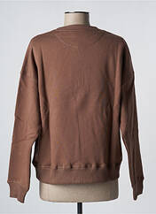 Sweat-shirt marron TRENDSPLANT pour femme seconde vue