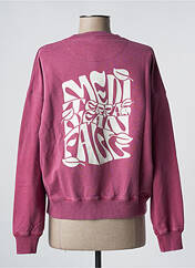 Sweat-shirt rose TRENDSPLANT pour femme seconde vue