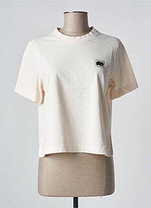 T-shirt beige TRENDSPLANT pour femme