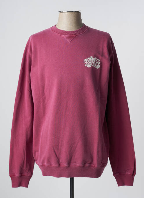 Sweat-shirt rouge TRENDSPLANT pour homme