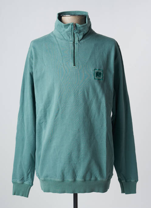 Sweat-shirt vert TRENDSPLANT pour homme