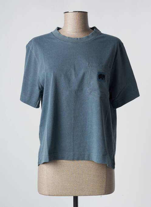 T-shirt bleu TRENDSPLANT pour femme