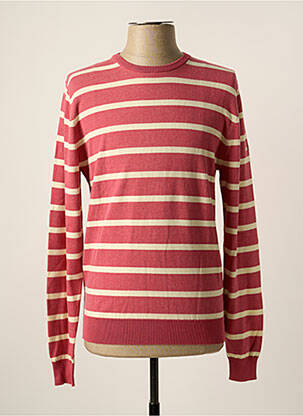 Pull stretch manches longues rose STAR CLIPPERS homme