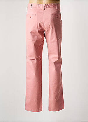 Pantalon chino tissage popeline rose LOIS homme