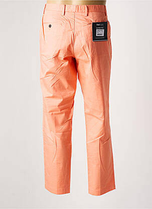 Pantalon chino tissage popeline orange TOMMY HILFIGER homme