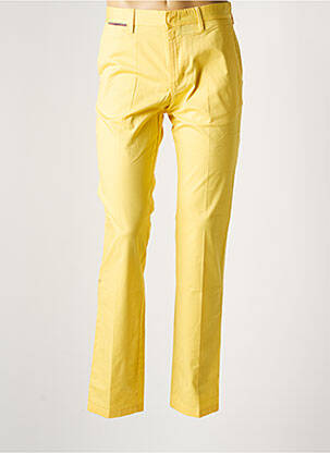 Pantalon chino jaune TOMMY HILFIGER pour homme