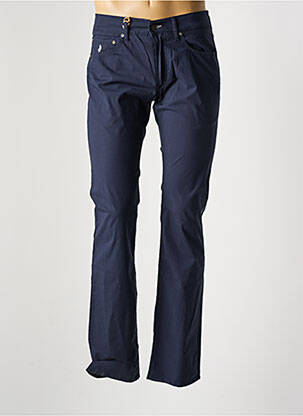 Pantalon droit bleu MCS pour homme