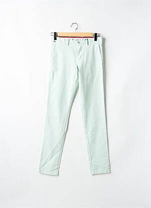 Pantalon chino stretch taille normale vert TOMMY HILFIGER homme