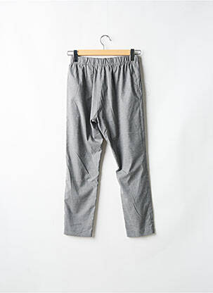 Pantalon 7/8 taille haute taille haute gris REIKO femme