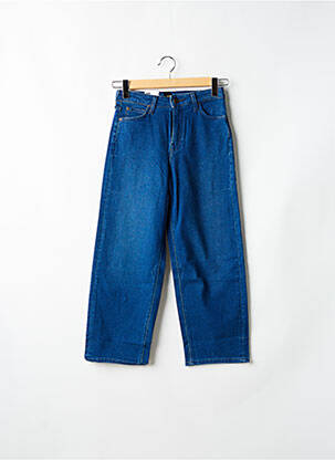 Jeans coupe large stretch taille haute bleu LEE femme