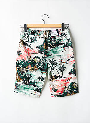 Bermuda taille élastique taille normale blanc TOMMY HILFIGER homme