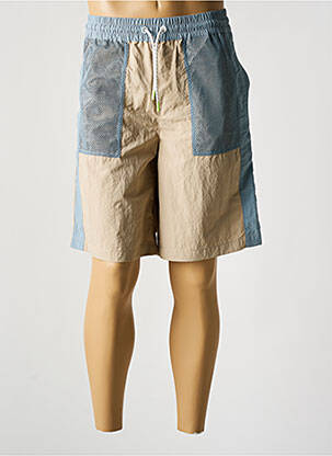 Bermuda tissage denim taille normale beige TOMMY HILFIGER homme
