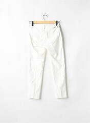 Pantalon 7/8 blanc REIKO pour femme seconde vue