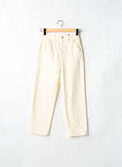 Pantalon chino beige REIKO pour femme seconde vue