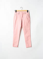 Pantalon chino rose REIKO pour femme seconde vue