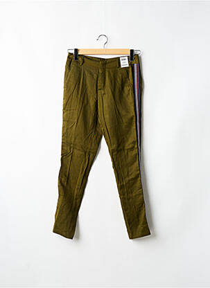 Pantalon slim vert REIKO pour femme