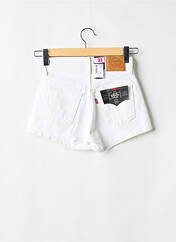 Short blanc LEVIS pour femme seconde vue