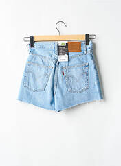 Short bleu LEVIS pour femme seconde vue