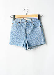 Short bleu LEVIS pour femme seconde vue