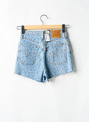 Short bleu LEVIS pour femme seconde vue